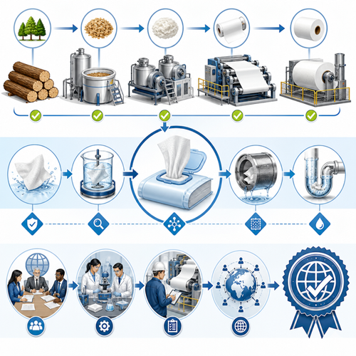 August 2026: New ISO Standard Sets Criteria for Wet Wipes Compatibility in Paper Technology