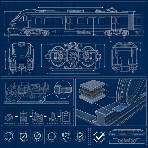 Unlocking Railway Reliability: Standards for Rolling Stock Headstock Layout and Wheel/Rail Adhesion Materials