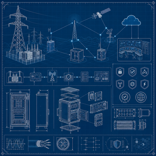 Network Security and Interoperability Standards in Power Utility Telecontrol and Telemetering